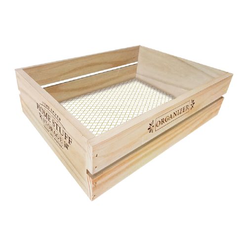 Cajon 2 Tablas Natural 25x35cm