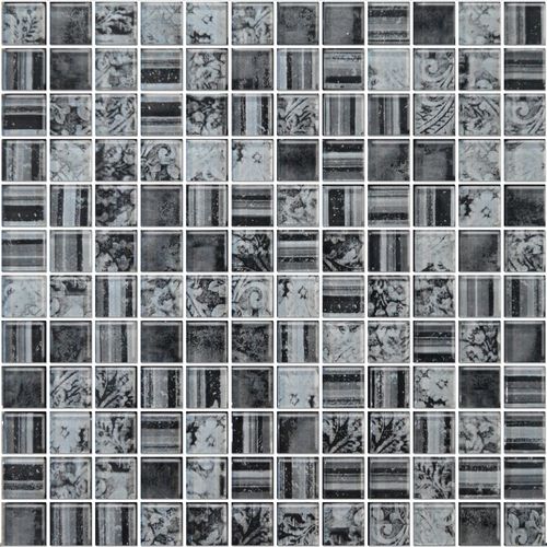 Mosaico Broc Humo Gris 30X30 Cm Cerámica Piú