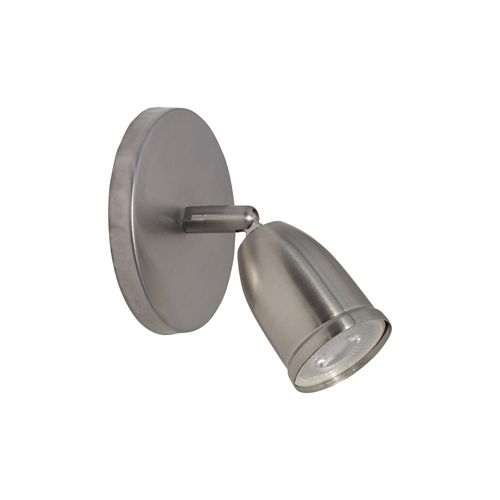 Aplique 1 Luz Gu10 Base Redondo Platil Don Bell