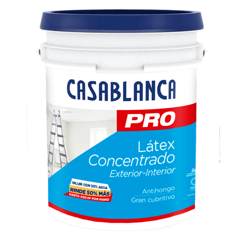 Latex Interior Concentrado 20 L Casablanca Pro