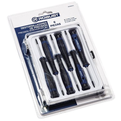 Set 6 Destornilladores de Precisión Robust