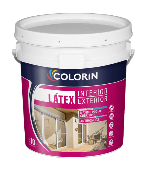 Látex Interior/Exterior 10 L Colorin