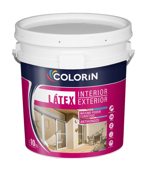 Látex Interior/Exterior 10Lts. Colorin