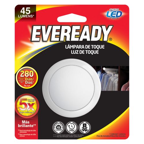 Luz De Toque Everady Rojo 45 Lúmens 12,4X14,6X3Cm Eveready