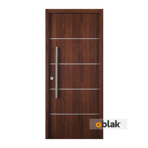 Puerta  M1983Nc Derecha Nocce 200X80Cm Oblak