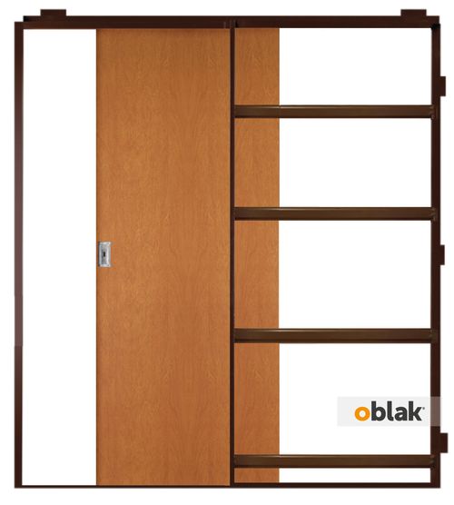 Puerta  Embutir Cedro Mch Yeso  200X60Cm Oblak