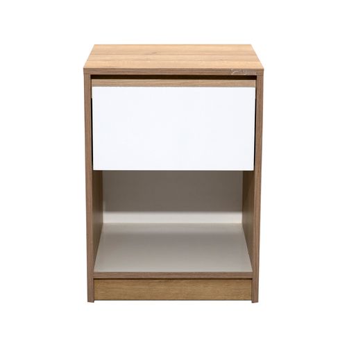 Mesa De Luz  Con Cajón 55X40X40 Cm Muebles Gacela