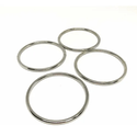 Argolla Metal Plata 2 Cm 10 Un Cotidiana