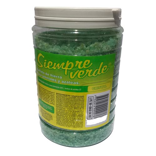 Fertilizante Solido Sulfato Hierro Siempre Verde 1.2Kg