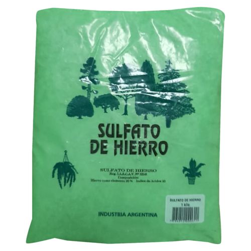 Sulfato De Hierro Glacoxan 1 Kg Rox Lis