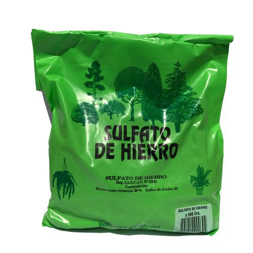 Sulfato De Hierro Glacoxan 500 Grs