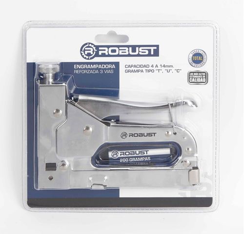 Engrapadora Reforzada de 3 Vías Robust