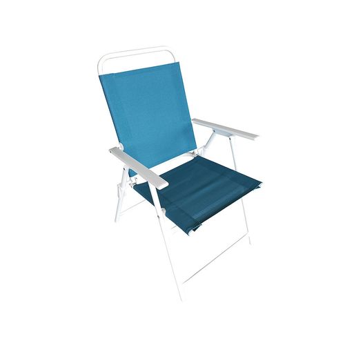 Silla Plegable Textileno Esmeralda Azul Outzen