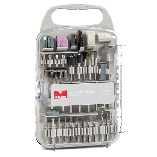 Accesorios Minitornos 181 piezas McCarthy
