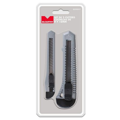 Set 2 Cutters Cuchillas De 9 Y 18 Mm.