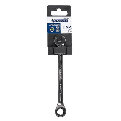 Llave combinada con trinquete 11 mm cromo Robust