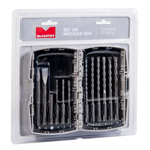 Set Mechas Sds 12 Piezas Mc Carthy