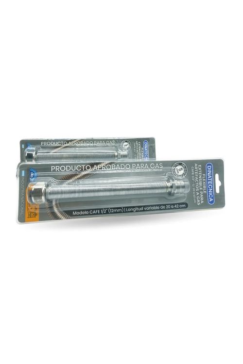 Flexible 1/2 Gas Extensible Aprobado 40 a 105Cm Dinatecnica