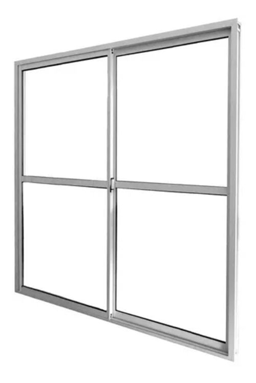 Ventana Moderna Corrediza Blanca 2.00X2.00 M Nexo