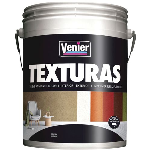 Revestimiento Textura Grano Medio Blanco 6K Venier