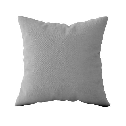 Almohadon 50 X 50 Tusor Gris Grafito Vh Fabrics