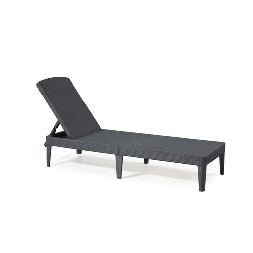 Reposera Rattan Jaipur Grafito Gris Keter