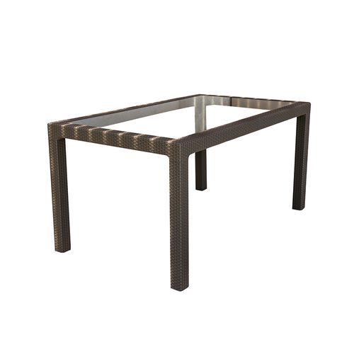 Mesa Plástica Indonesia Rattan Capuchino Beige Voss 2000