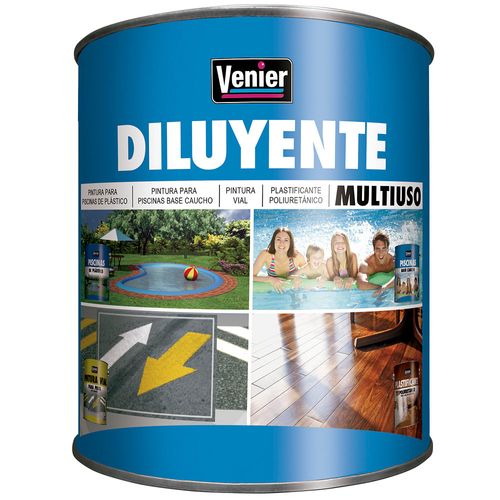 Diluyente Pileta Plastico 01Lt Venier