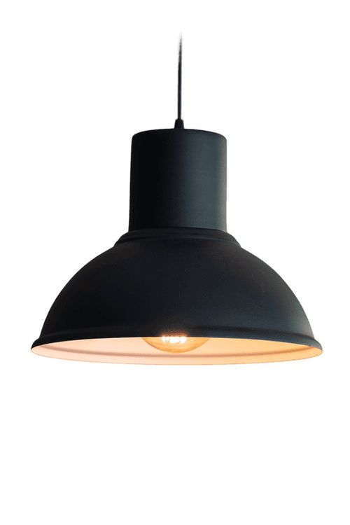 Colg. Maxi Galponero 1l E27 55cm Negro
