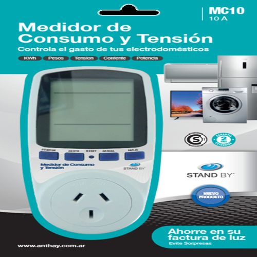 Medidor De Consumo Y Tensión