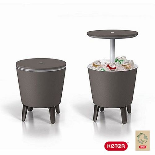 Frapera De Plástico Con Tripode Gris