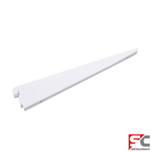 Ménsula Doble 27 Cm Blanco X1 U