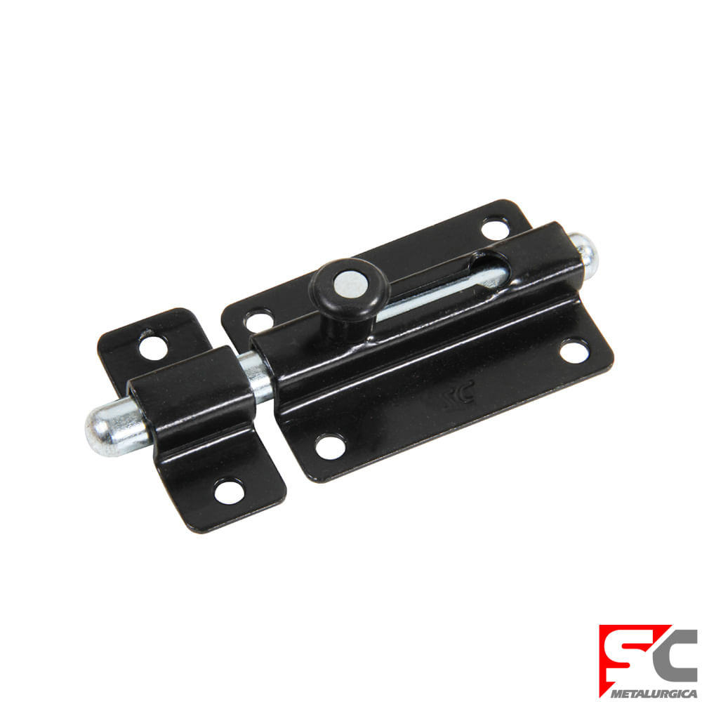 Pasador Traba Resorte 58 Mm Negro Sc Metalurgica