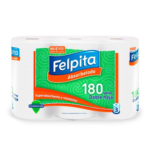 Rollo Cocina Dh 3X60 Paños Felpita