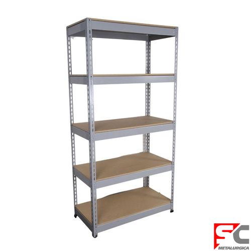 Estantería Power Rack Metal Y Madera Sc Metalúrgica
