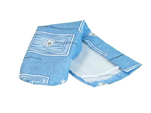 Funda Estampada Con Gomaespuma Gris Brillante 44X105 Cm Sabelcort
