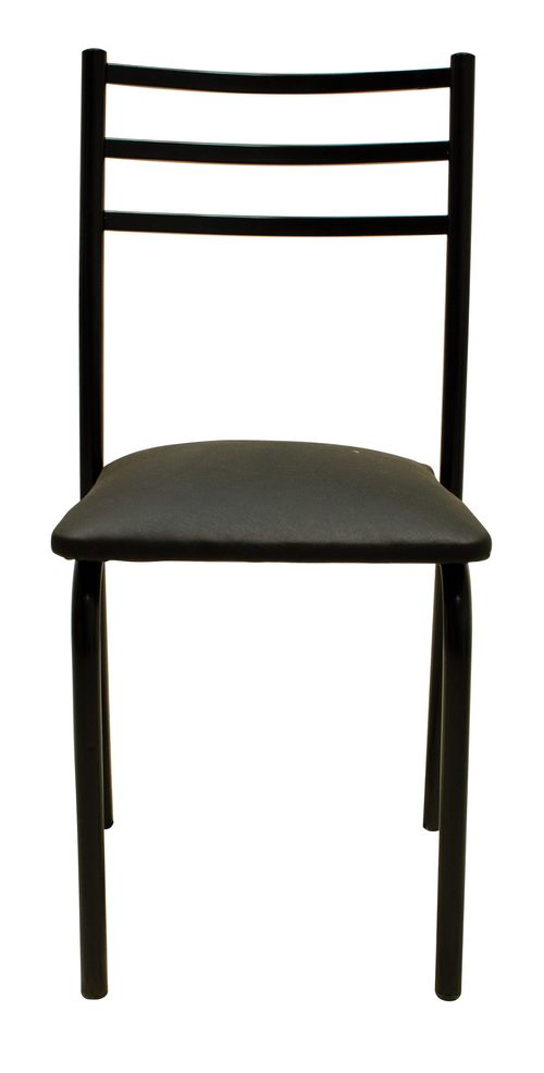 Silla Comedor Eco Cuerin Negro 3.0 39X40X83 Cm Dakot