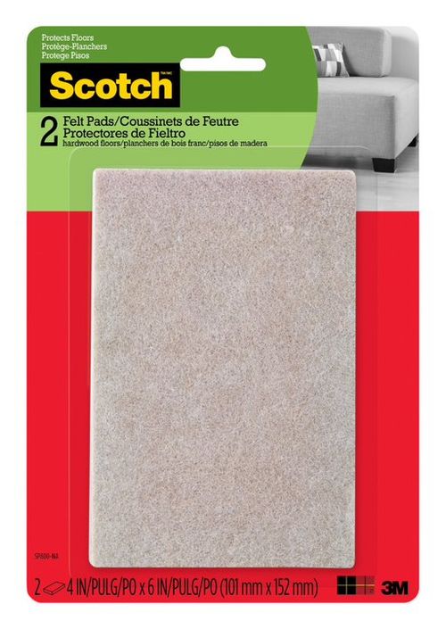 Fieltros Scotch Rectagulares Para Cortar x2u