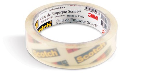 Cinta Scotch Empaque 24mmx50m Transparente