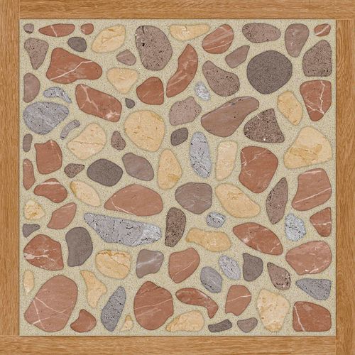 Piso Ceramico Pedregal Marrón 46X46-2.58-44 Alberdi