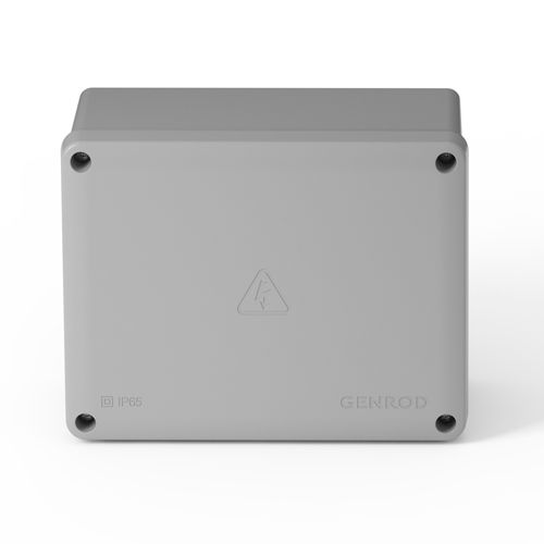 Caja Pase Ip65 Genrod 165x210x110 Gris Genrod
