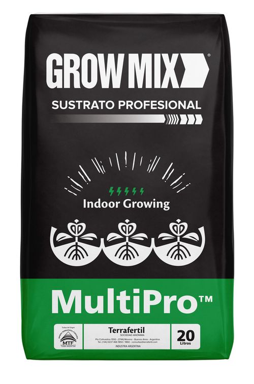 Sustrato Growmix Indoor 20 L Terrafertil