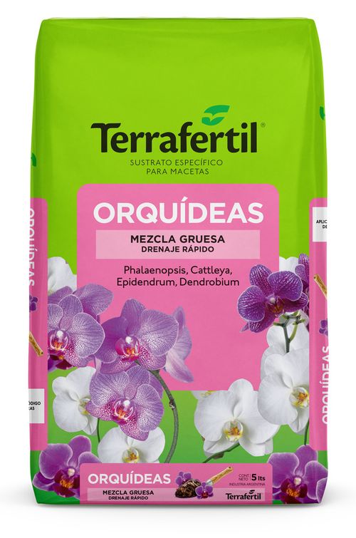 Sustrato Para Orquídeas 5  L Terrafertil