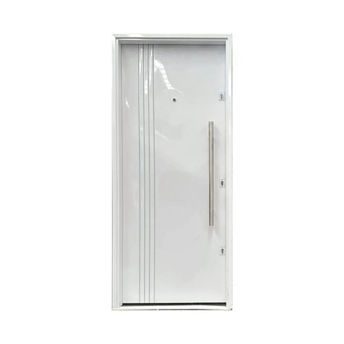 Puerta Izquierda De Seguridad Pf  Blanca Barmetal