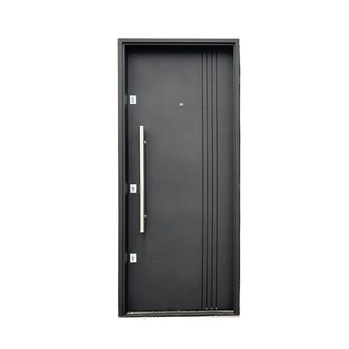 Puerta  Derecha De Seguridad Pf Negra Barmetal