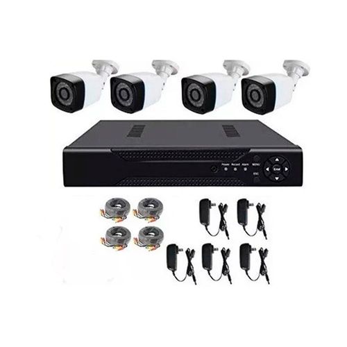 Cctv Dvr Para 8 Canales Con 4 Cámaras Hd 1080 Ssd 480 Gb Nixon