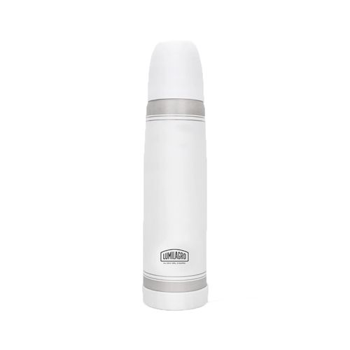 Termo Luminox Blanco En Caja Lumilagro