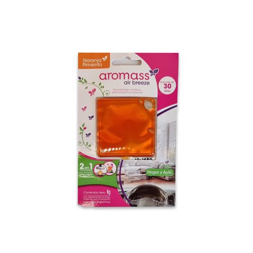 Aromatizador Pequeños Espacio 8 Gr Naranja