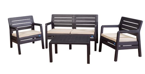 Set Living 78X67X43Cm Grafito Voss 2000