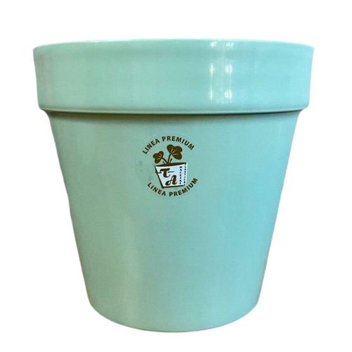 Maceta Premium Clasica Nro16 Verde Perlado TA Plastic